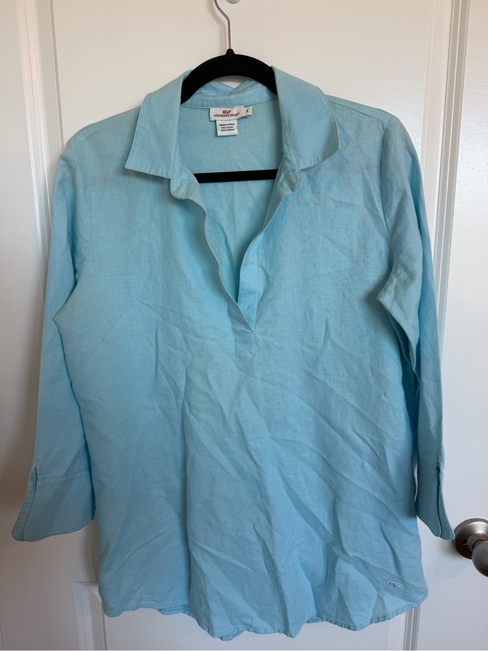 Vineyard Vines Linen Cotton Blend Tunic Small